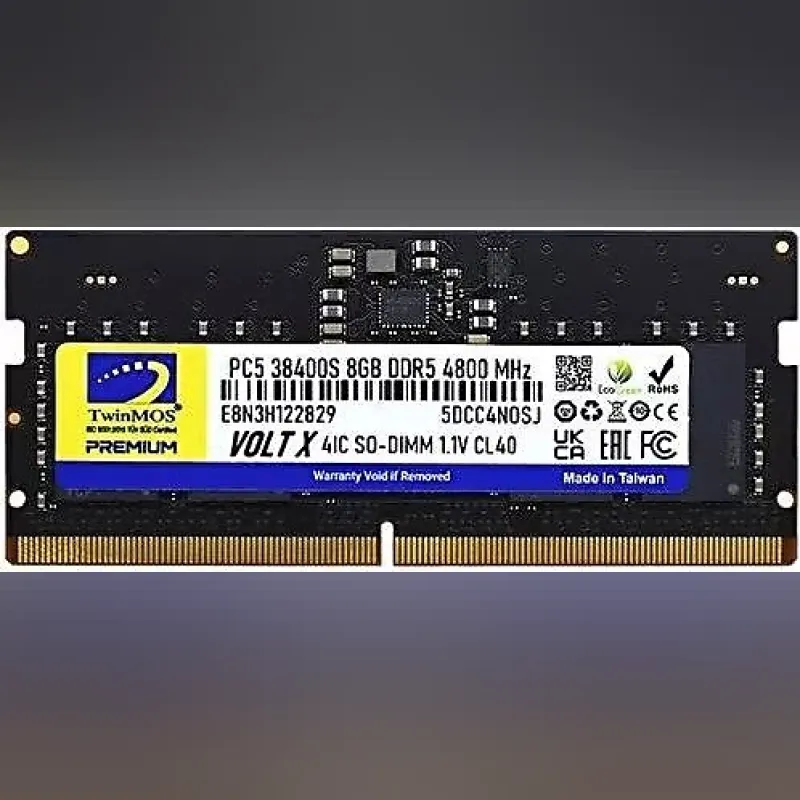 TWINMOS 8 GB DDR5 LAPTOP RAM 4800 MHZ