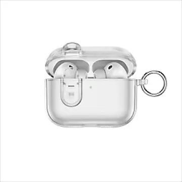 WIWU HC201AIRPODS PRO 3 BEYAZ DERİ KILIF