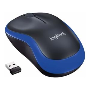 LOGITECH M185 KABLOSUZ MOUSE MAVI
