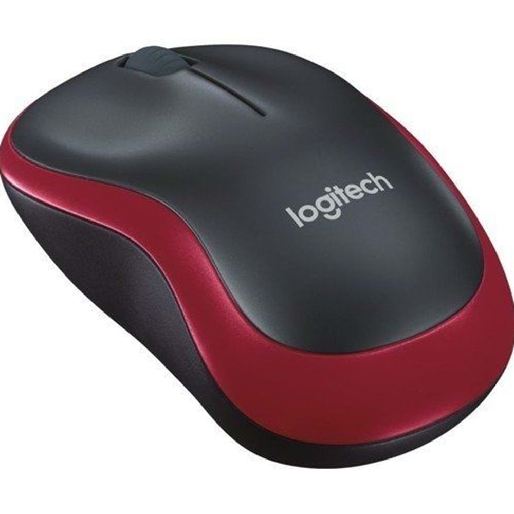 LOGITECH M185 KABLOSUZ MOUSE KIRMIZI
