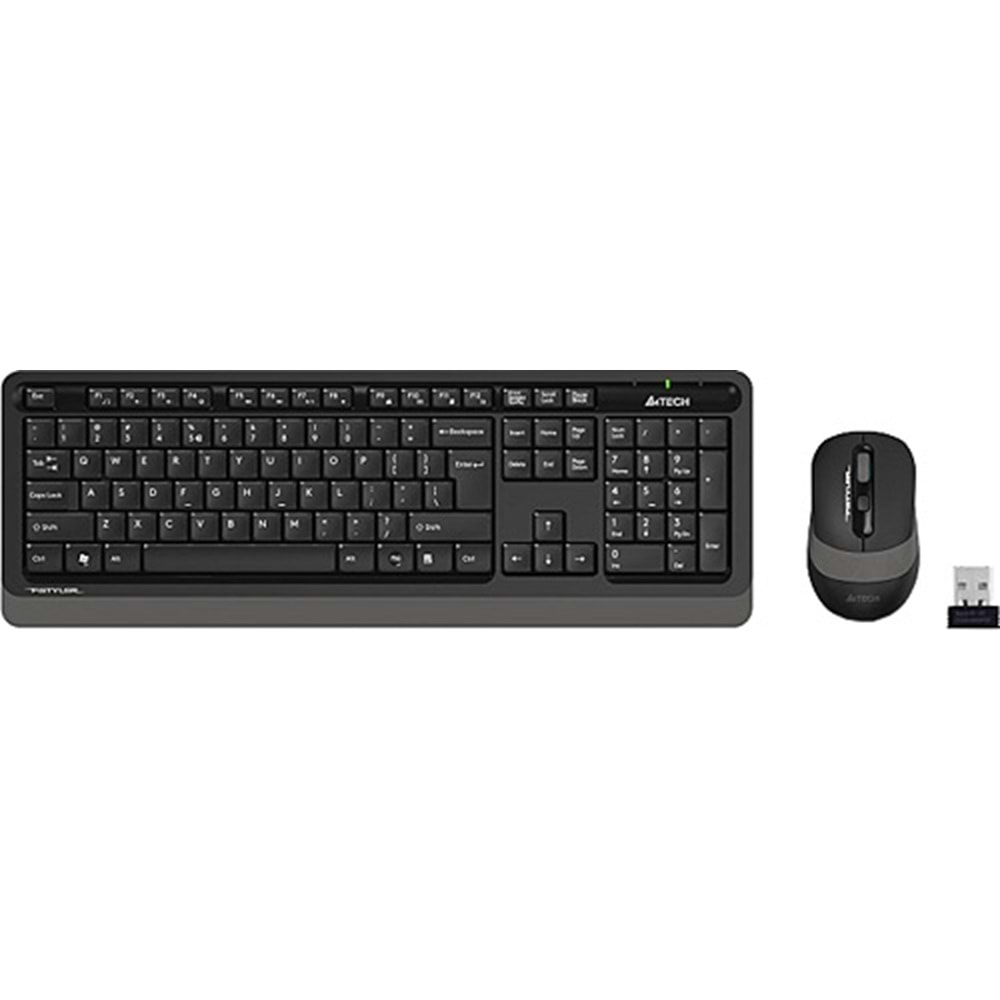 A4 TECH KABLOSUZ SET FG1010 SIYAH