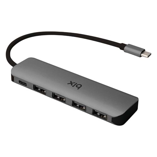 DAYTONA BIX BX07HB USB TYPE-C MULTIPORT + 4 PORT USB 3.0