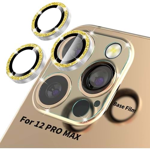 12 PRO KAMERA KORUYUCU CAM GOLD