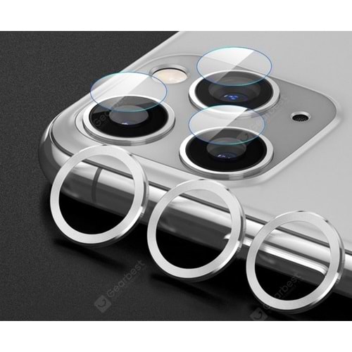 12 PRO MAX KAMERA KORUYUCU CAM SILVER