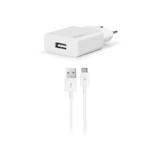 TTEC SMARTCHARGER TYPE-C CABLE + USB ADAPTER