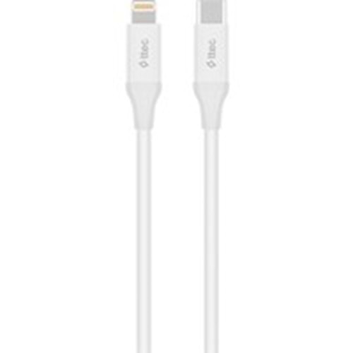 TTEC LIGHTNING TO TYPE-C CABLE WHITE