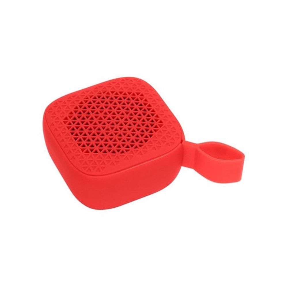 FRISBY WIRELESS PORTABLE SPEAKER RED