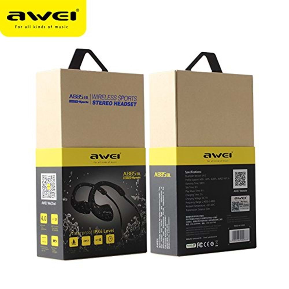 AWEI A885BL SPORTS WIRELESS HEADSET