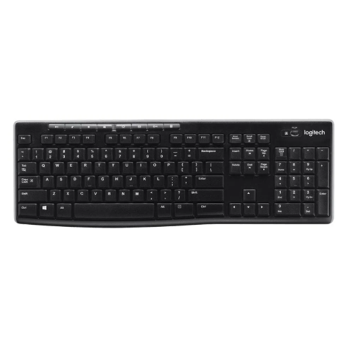 LOGITECH K270 WIRELESS KEYBOARD Q TR USB