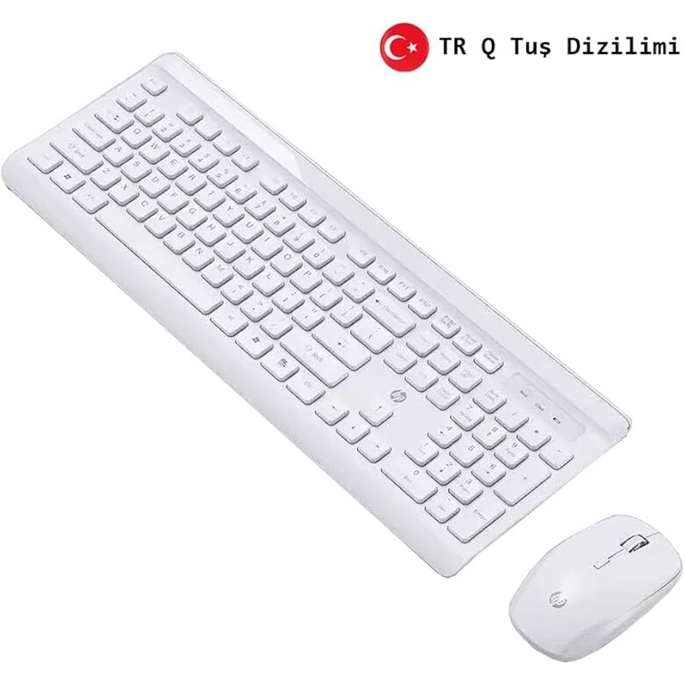 HP CS500 WIRELESS KEYBOARD AND MOUSE WHITE