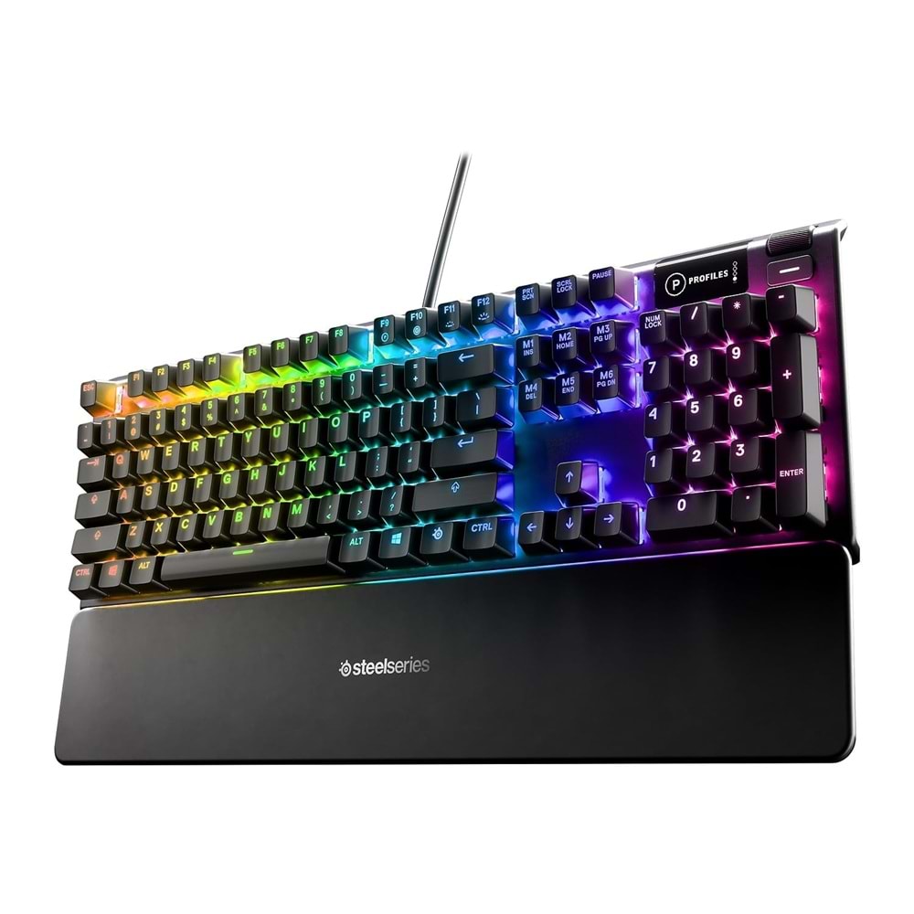 SteelSeries Apex 5 Hybrid Blue Switch Türkçe RGB Mekanik Gaming Klavye