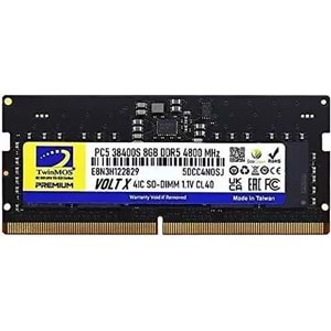 TWINMOS 8 GB DDR5 LAPTOP RAM 4800 MHZ