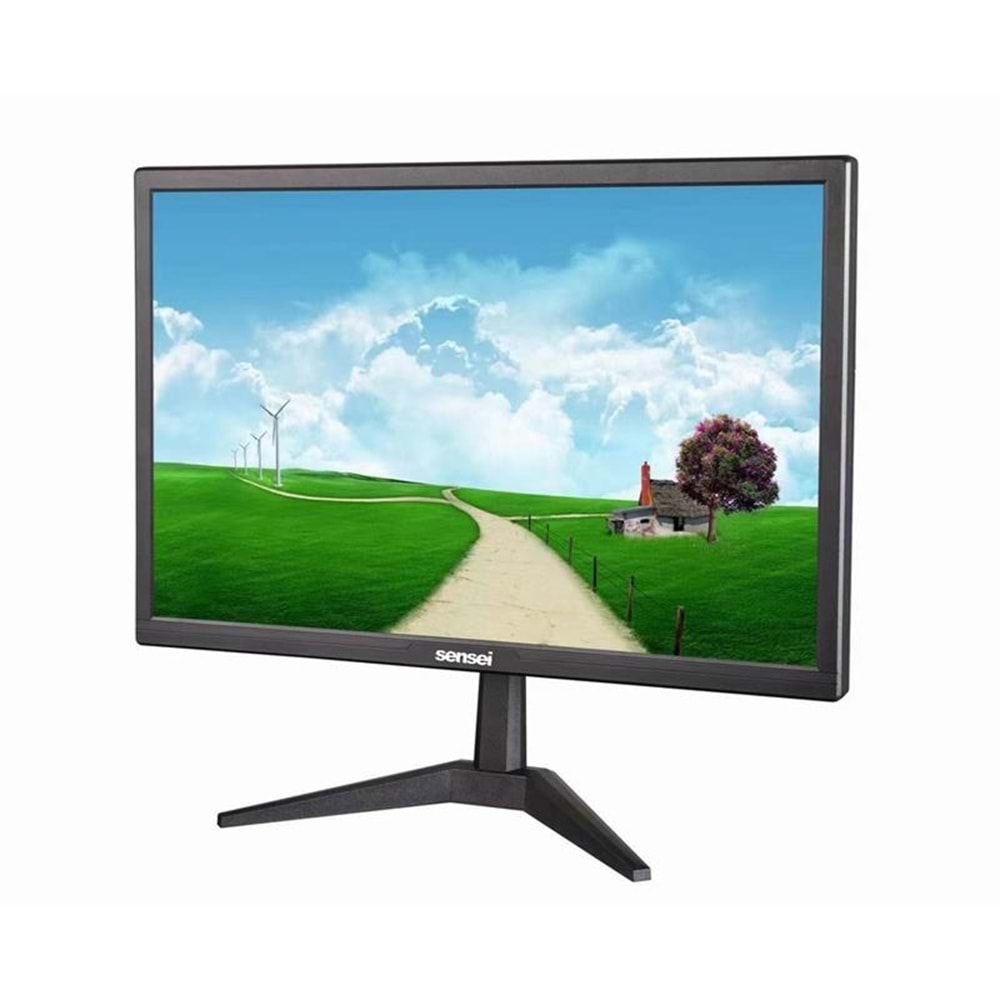 19 SENSEI HS195 1600X900 5MS 60HZ HDMI VGA LED MONITOR 19.5 INCH