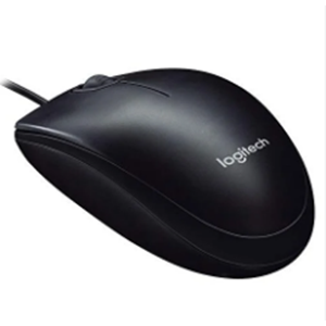 LOGITECH M100 WIRED MOUSE BLACK