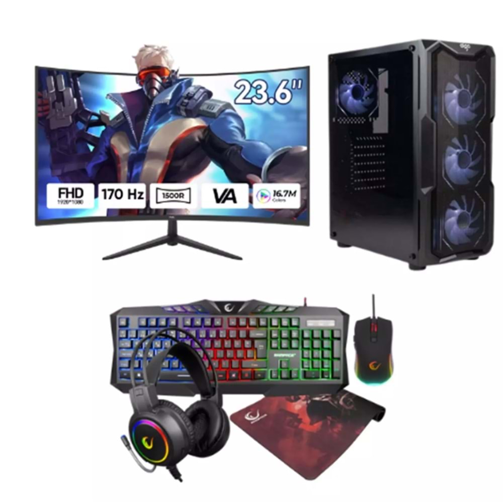LANSMAN GAMING BUNDLE i5-14400F 32GB 1TB SSD 12GB RTX4070 SUPER FDOS 650W