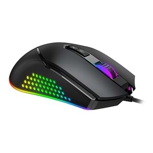 GAMENOTE MS814 WIRED RGB GAMING MOUSE BLACK