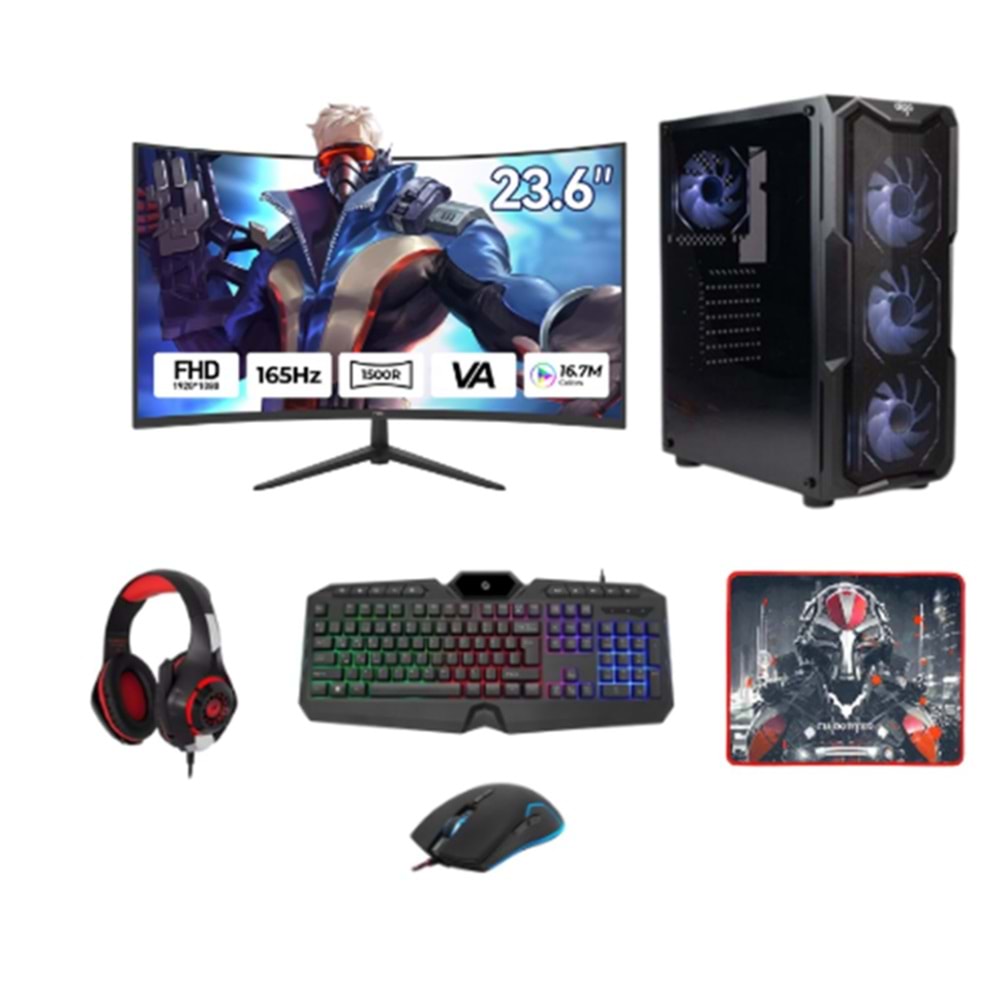 LANSMAN GAMING BUNDLE i5-12400F 16GB 512GB SSD 8GB RTX2060 SUPER 650W 80+