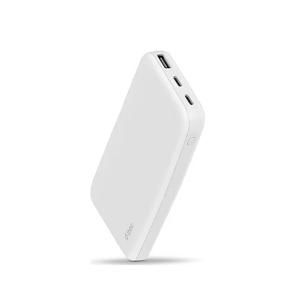 TTEC 10.000 mAh CHARGE UP POWEBANK WHITE