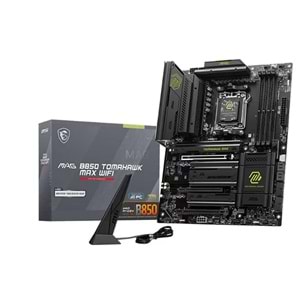 MSI MAG B850 TOMAHAWK MAX WIFI AM5 DDR5 8400MHZ(OC) HDMI 4x M.2 USB 10Gbs 5G LAN WI-FI 7 ATX