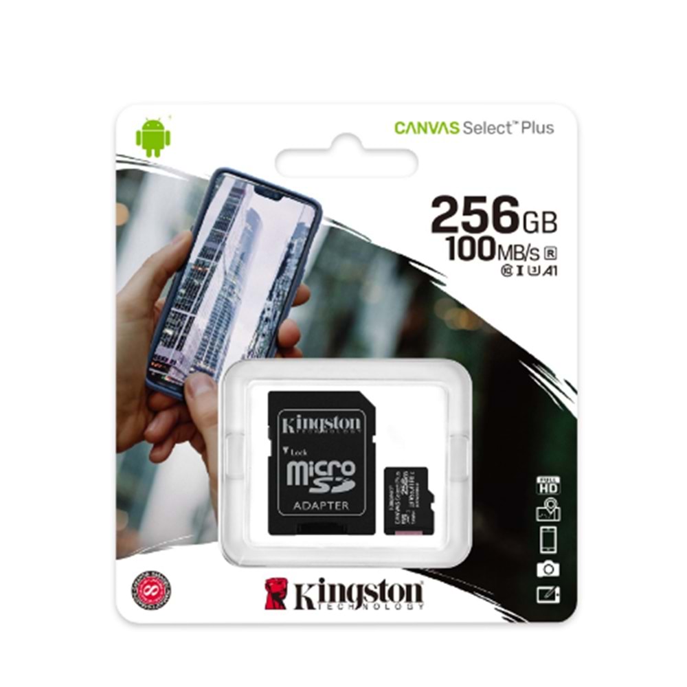 KINGSTON 256 GB MICRO SD SELECT PLUS