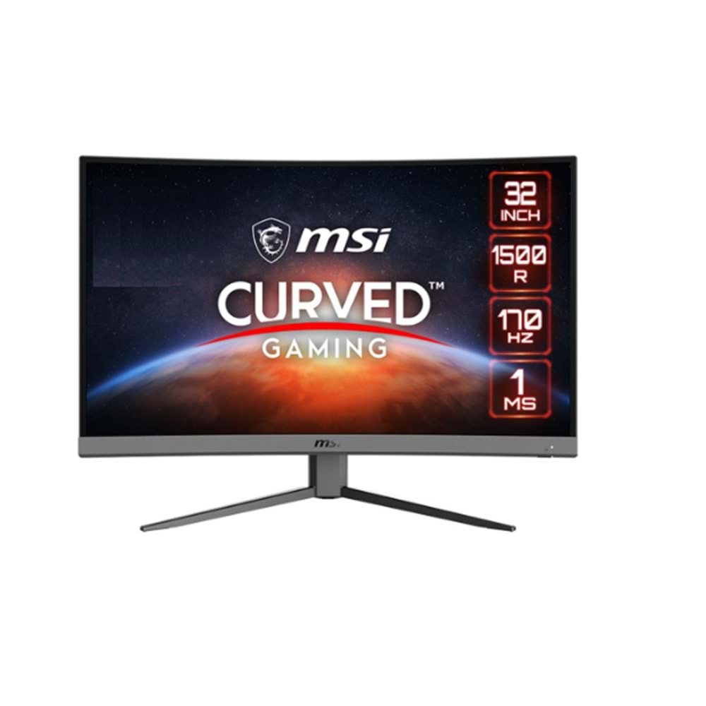 MSI 31.5 INCH G32C4 E2 1500R CURVED 170HZ 1MS MONITOR
