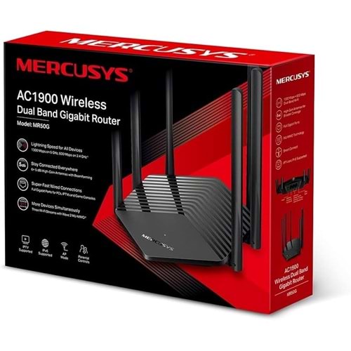 MERCUSYS MR50G AC1900 DUAL-BAND Wi-Fi ROUTER