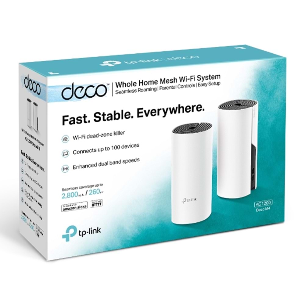 TP-LINK DECO M4 2P AC1200 MESH ROUTER