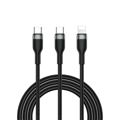 WIWU C029 USB-C TO USB-C + LIGHTNING CABLE