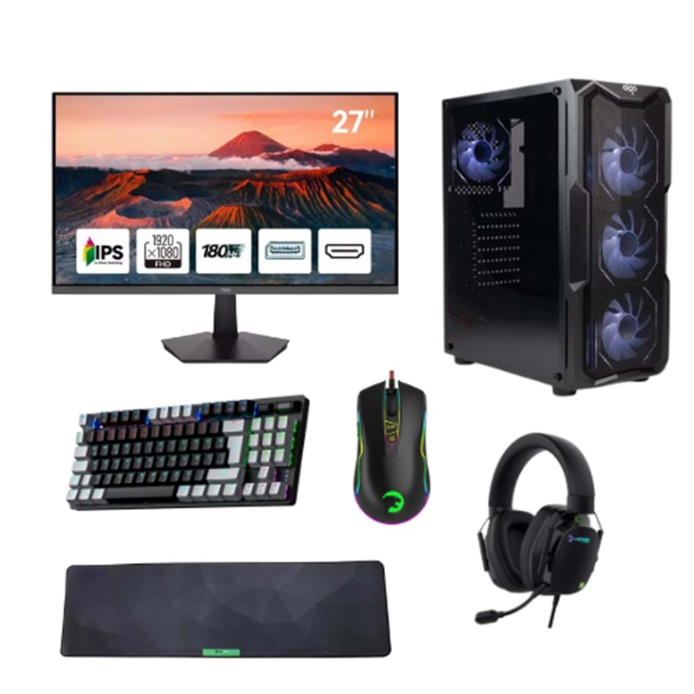 LANSMAN GAMING BUNDLE I7-12700KF 32 GB RAM 1 TB SSD RTX 5060Ti 650W