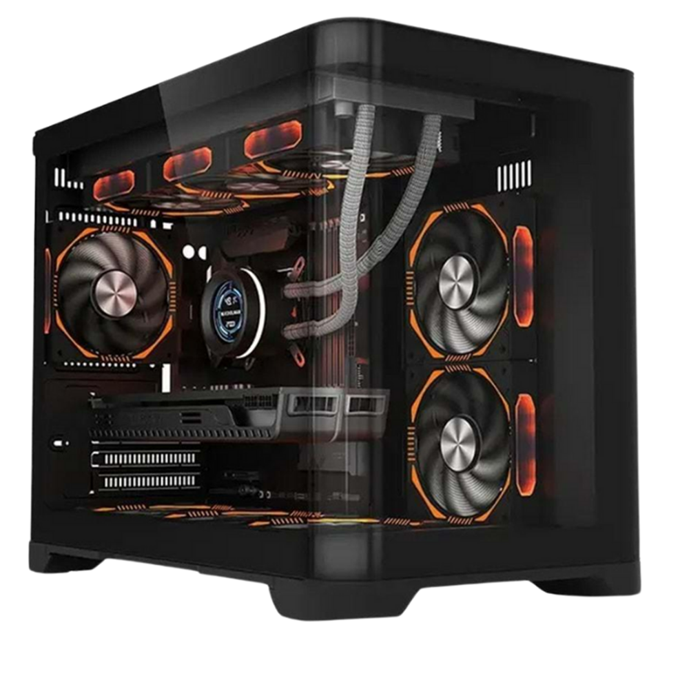 LANSMAN GAMING PC RYZEN7-9800X3D 64 GB DDR5 RAM 32GB RTX5090 2TB SSD 1250W