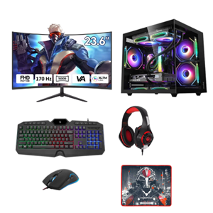 LANSMAN GAMING BUNDLE AMD RYZEN5-7500F 16 GB DDR5 RAM 8 GB RTX5060 512 GB SSD 650W