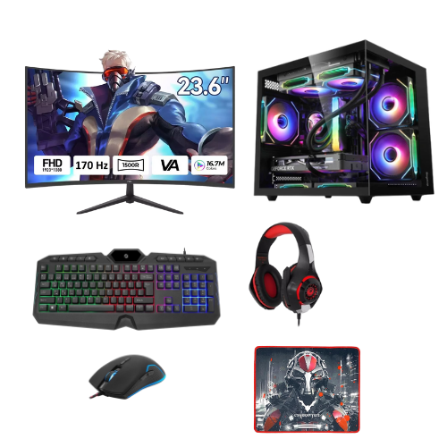 LANSMAN GAMING BUNDLE AMD RYZEN5-7500F 16 GB DDR5 RAM 8 GB RTX5060 512 GB SSD 650W