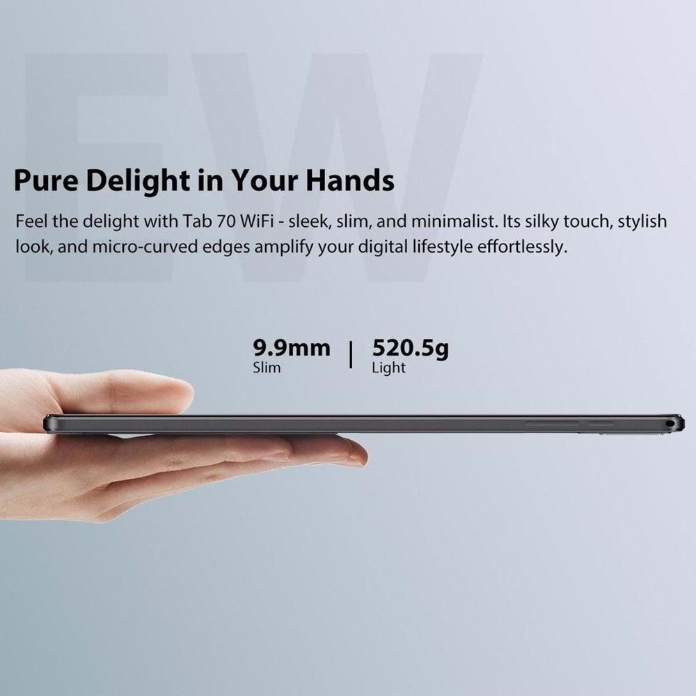 BLACKVIEW TAB70 WIFI TABLET 10.1/ 12 GB (4GB+8GB)/64 GB/8MP/ANDROID14+ KILIF DAHİL