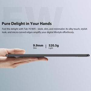 BLACKVIEW TAB70 WIFI TABLET 10.1/ 12 GB (4GB+8GB)/64 GB/8MP/ANDROID14+ KILIF DAHİL