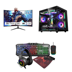LANSMAN GAMING BUNDLE RYZEN 5-7500F/16 GB DDR5 RAM/ 512 GB SSD/ 8 GB RTX 5050/24