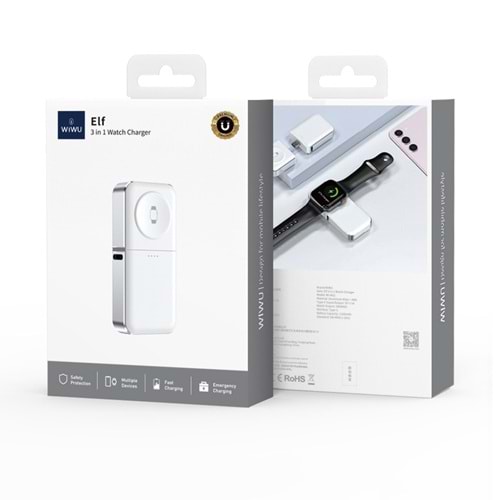 WIWU M21 ELF 3ın1 Mını Wıreless Powerbank 1100mah