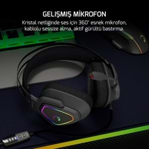 GAMEPOWER KYRUSE 7.1 RGB GAMING KULAKLIK