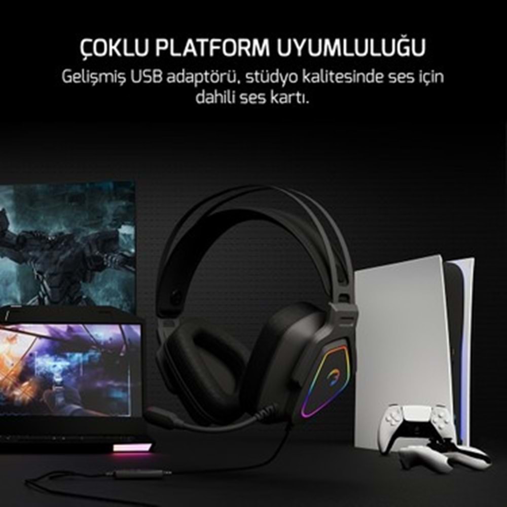GAMEPOWER KYRUSE 7.1 RGB GAMING KULAKLIK