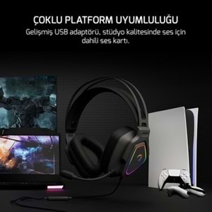 GAMEPOWER KYRUSE 7.1 RGB GAMING KULAKLIK