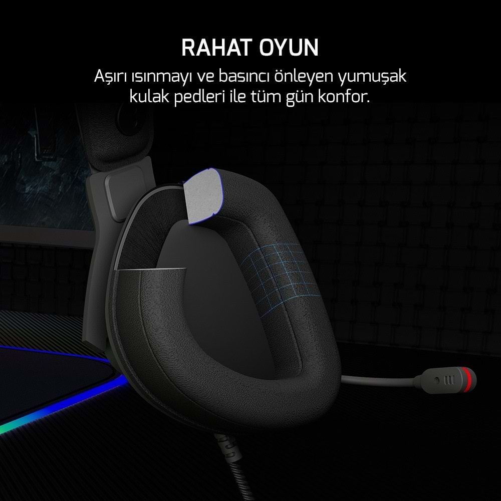 GAMEPOWER KYRUSE 7.1 RGB GAMING KULAKLIK