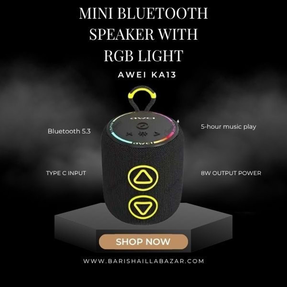 AWAI KA13 WIRELESS SPEAKER 8W