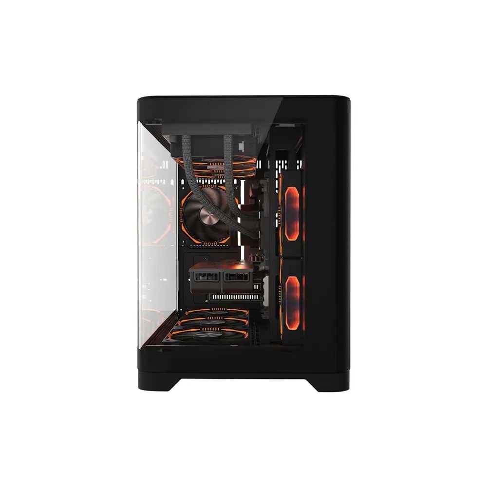 1STPLAYER UV6 M-ATX Boş Kasa 9 Fan Destekli PSU YOK