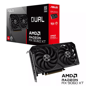 ASUS DUAL RX9060XT OC 16G 128 Bit 16GB RAM GDDR6 EKRAN KARTI