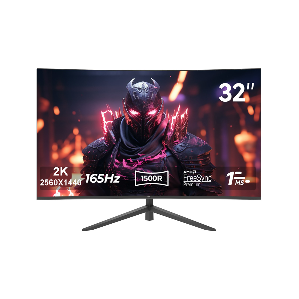 NPC 31.5 MZ320K-V CURVED VA PANEL 165HZ 2560 x 1440 QHD 2K GAMING MONITOR 1MS