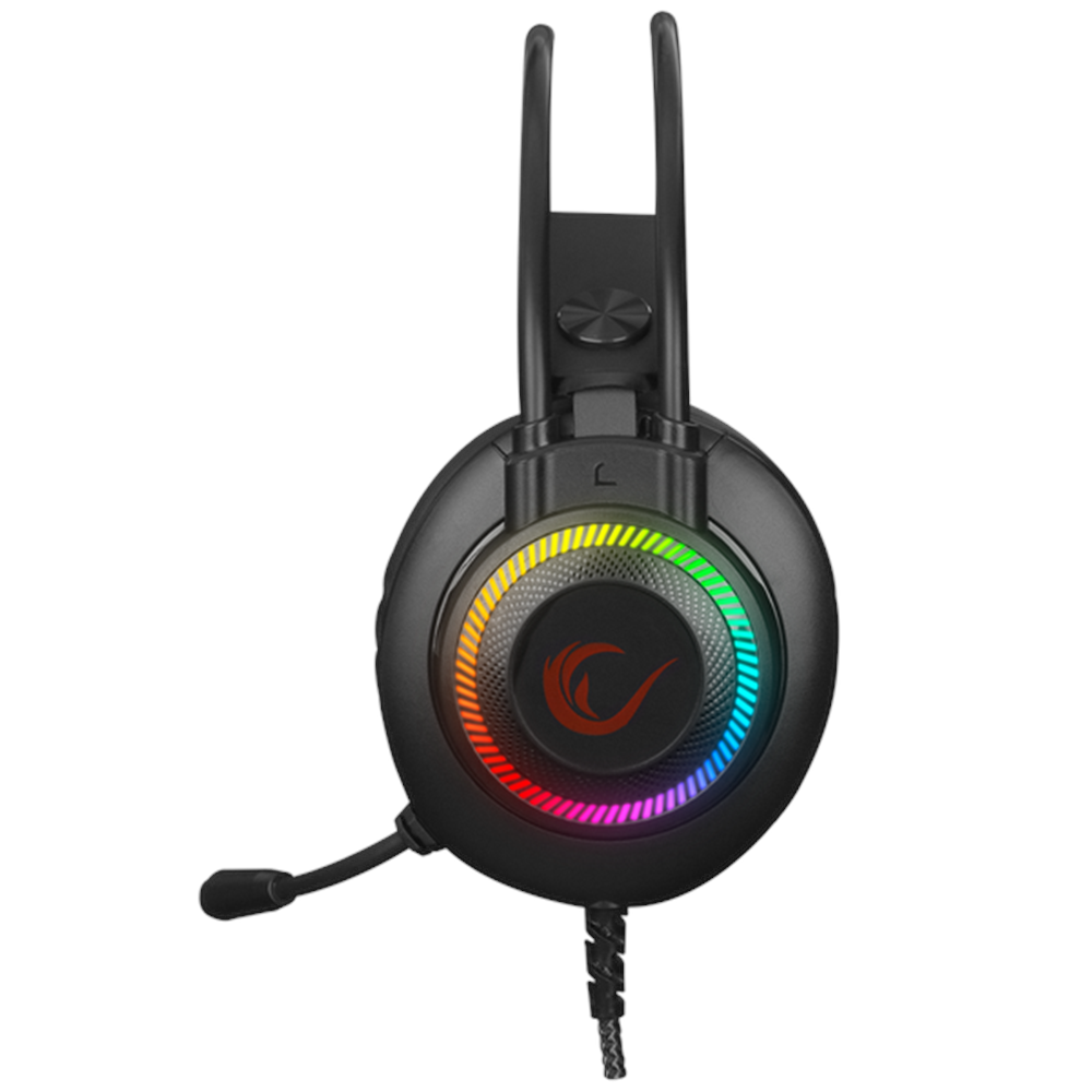 RAMPAGE X-JAMMER RM-K27 RGB USB 3.5M PS4-XBOX-MOBILE GAMING KULAKLIK