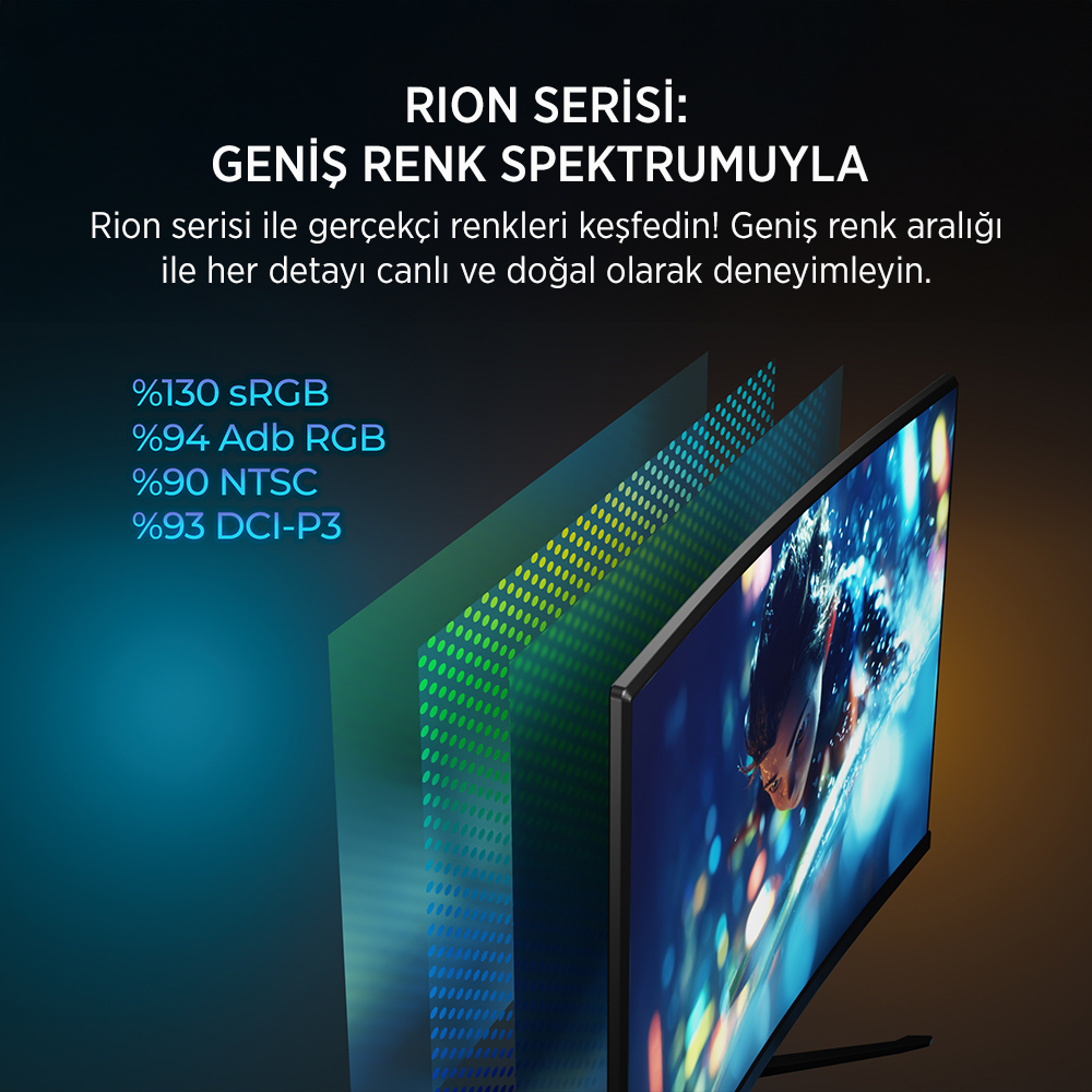 James Donkey Rion R40 24¨ 240Hz 0.5Ms FHD VA Panel Gaming Monitör