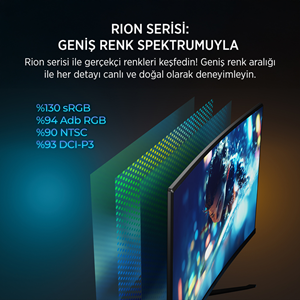 James Donkey Rion R40 24¨ 240Hz 0.5Ms FHD VA Panel Gaming Monitör