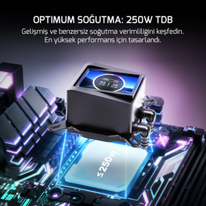 GAMEPOWER SKADI ELITE LCD 360 ARGB SIVI SOĞUTMA