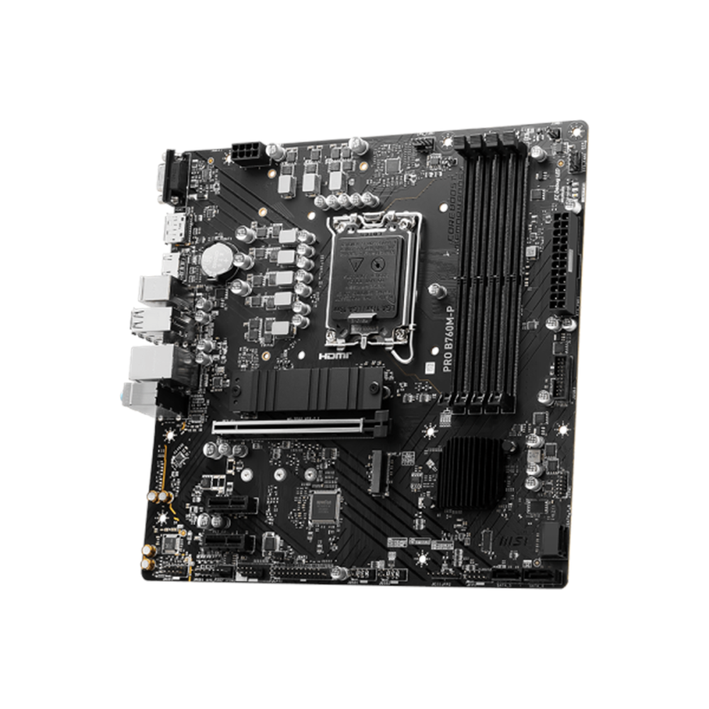 MSI PRO B760M-P DDR5 6800 MHz (OC) M.2 MATX1700P ANAKART