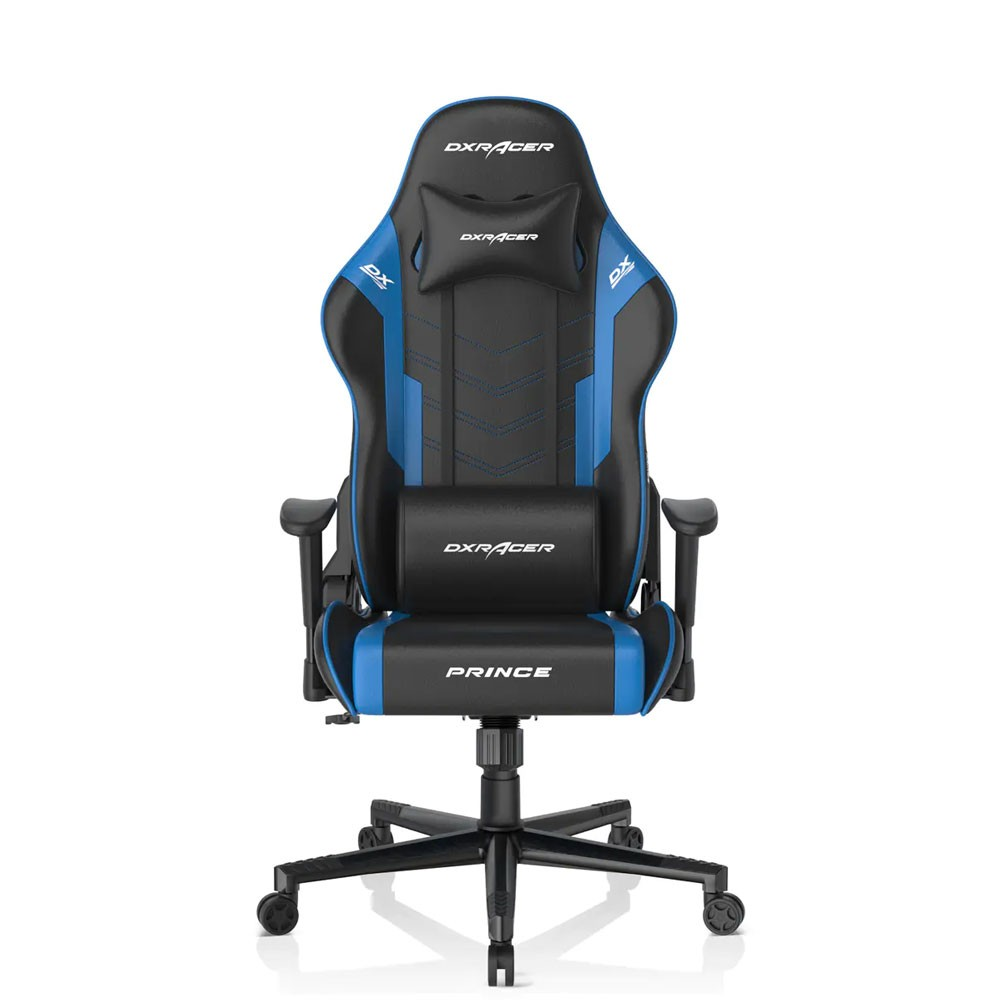 DXRacer P132 Yumuşak Yüzeyli Oyuncu Koltuğu Siyah/Mavi